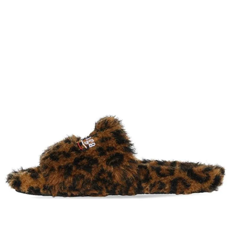 (WMNS) Balenciaga Furry Slides 'Leopard' 654261W2F119634 sold by KicksCrew