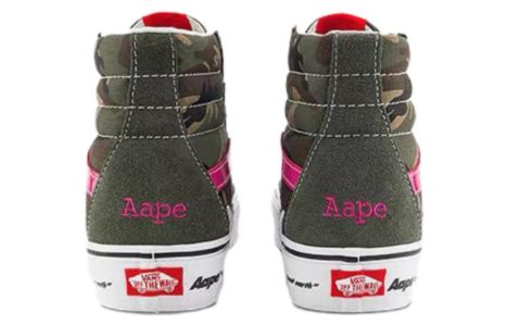 Vans SK8-Hi x AAPE 'Bolt - Green Camo' VN0A5JIVCMA sold by KicksCrew