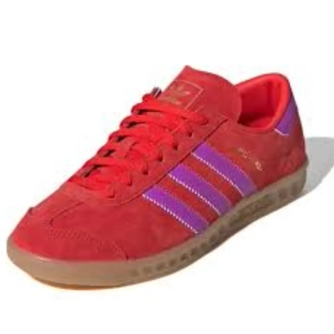 (WMNS) adidas Originals Hamburg 'Red Pink' IH5461 sold by KicksCrew product image thumbnail 2