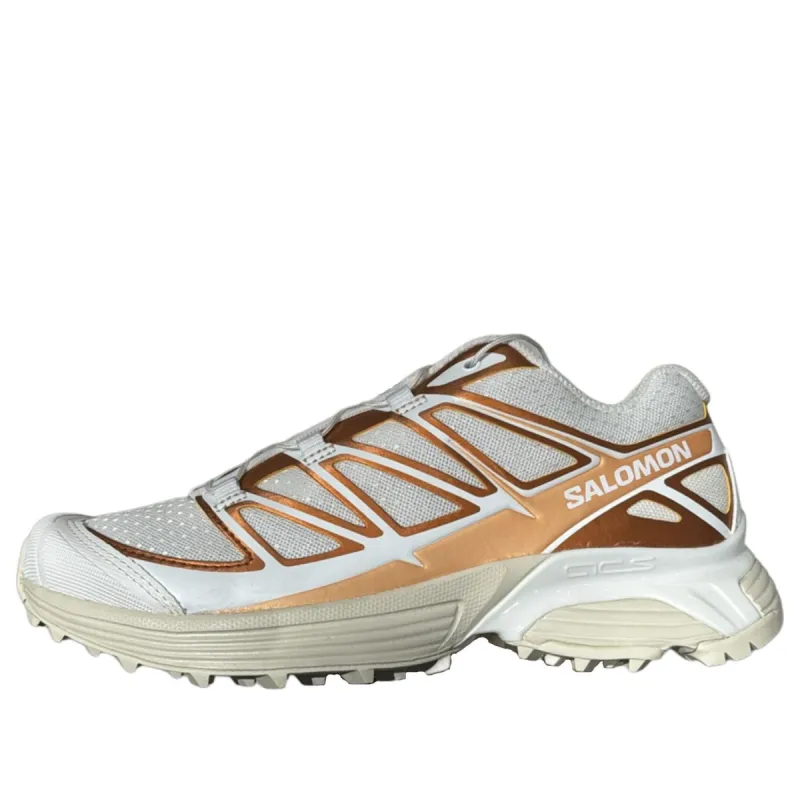 SALOMON XT-Pathway Metallic Sneakers 'White Ftw Copper Almond Milk' 474389 sold by KicksCrew