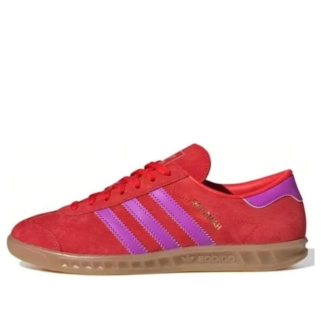 (WMNS) adidas Originals Hamburg 'Red Pink' IH5461 sold by KicksCrew