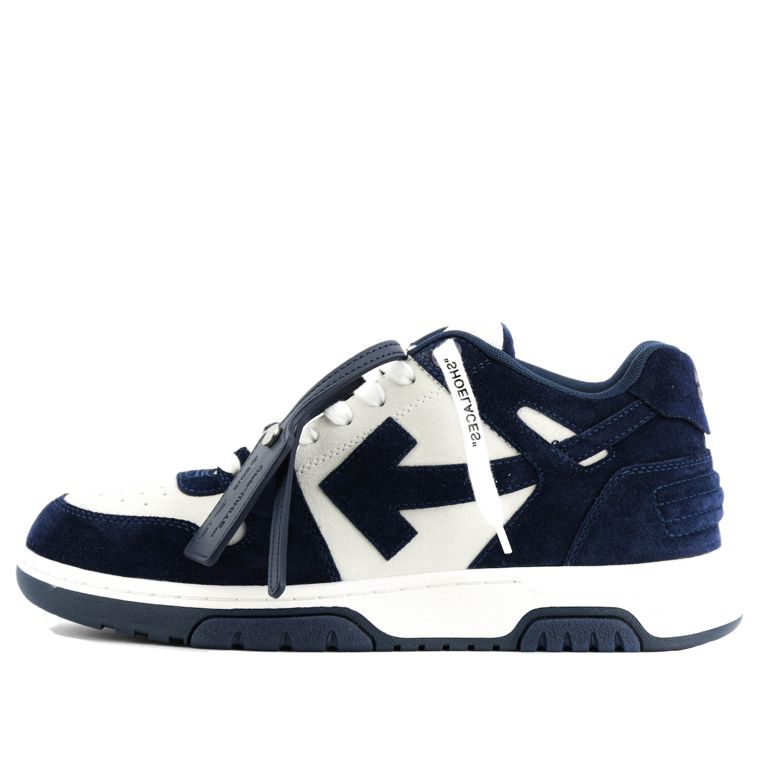Off-White Out Of Office Low-Top Sneaker 'Navy White' OMIA189F22LEA0020142 sold by KicksCrew