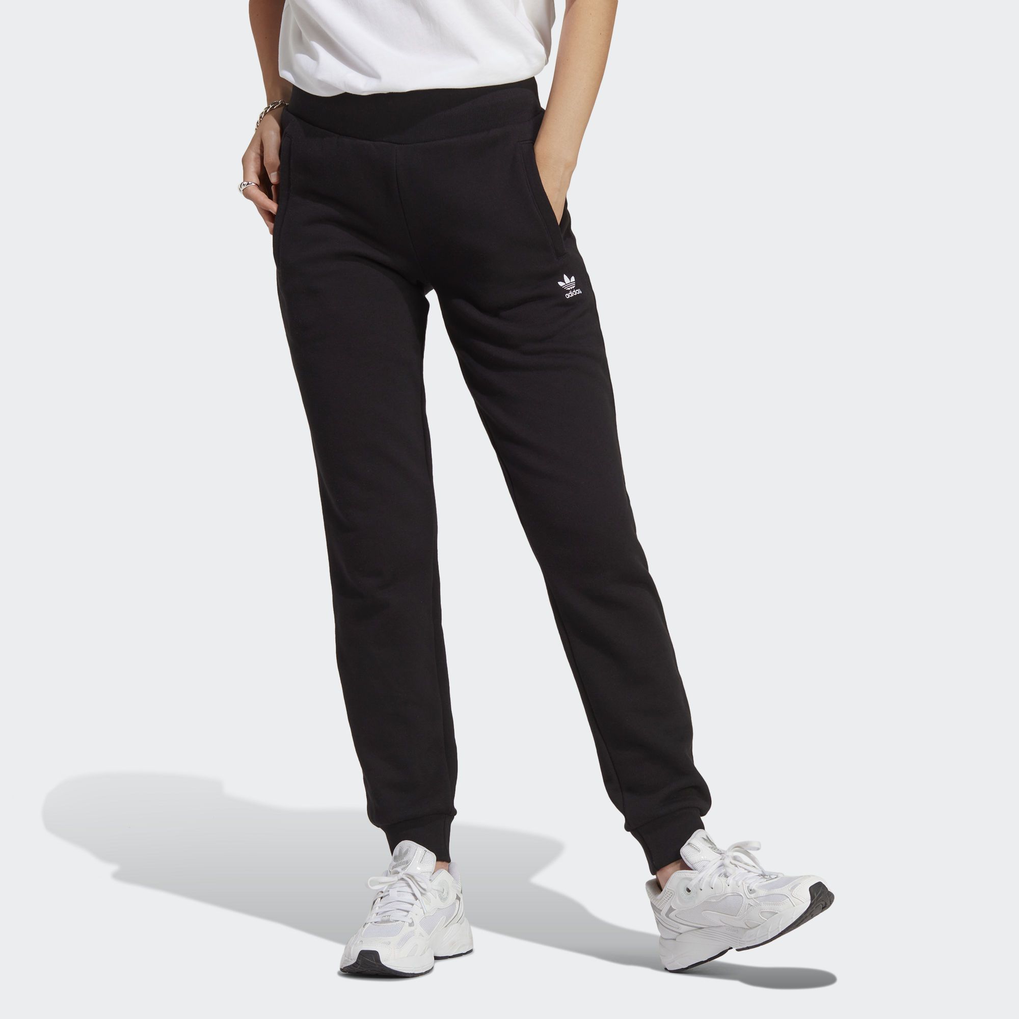 (WMNS) Adidas Adicolor Essentials Slim Joggers 'Black' IA6479 sold by KicksCrew product image thumbnail 3