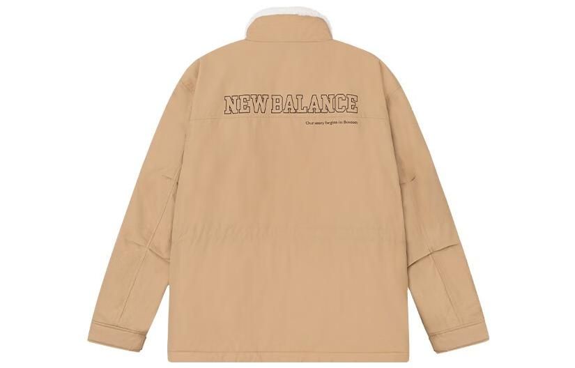 New Balance Logo Warm Jacket 'Khaki White' 5QC44293-BEI sold by KicksCrew product image thumbnail 2