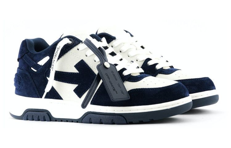 Off-White Out Of Office Low-Top Sneaker 'Navy White' OMIA189F22LEA0020142 sold by KicksCrew product image thumbnail 2