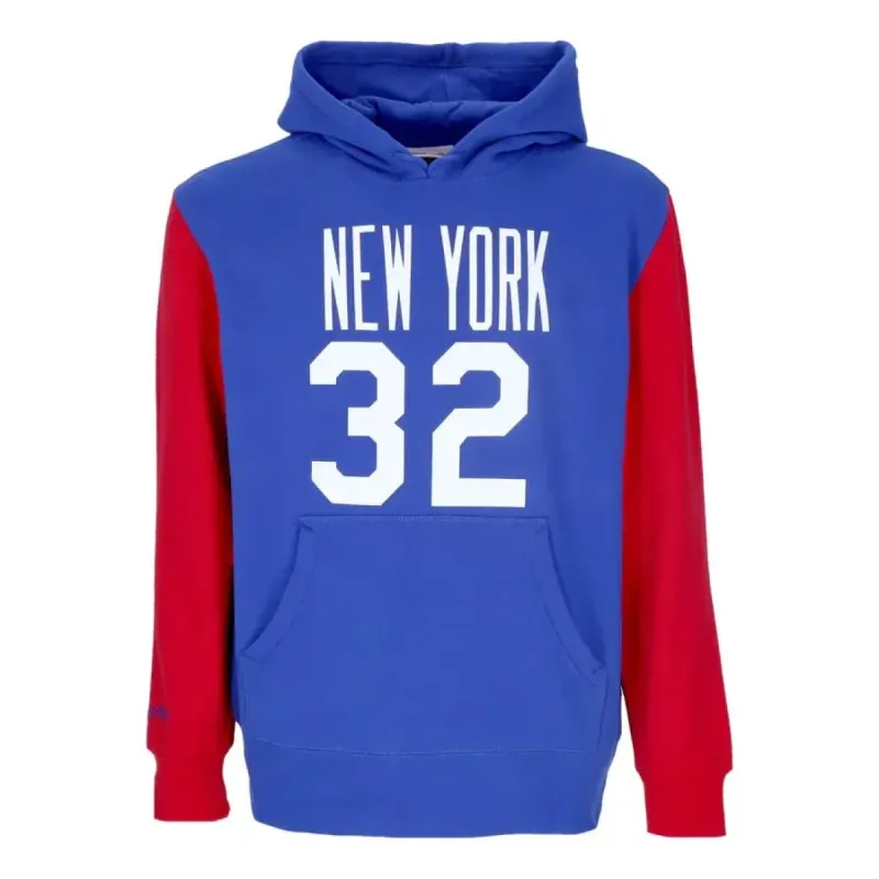 Mitchell & Ness x NBA Nets 1974 Fleece Hoodie 'Julius Erving 32' FNNP3417-NYE74JERRYRD sold by KicksCrew