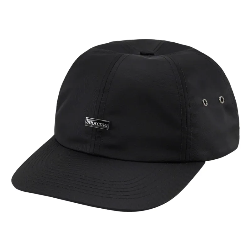 Supreme Enamel Logo 6 Panel 'Black' SUP-FW23-2326 sold by KicksCrew