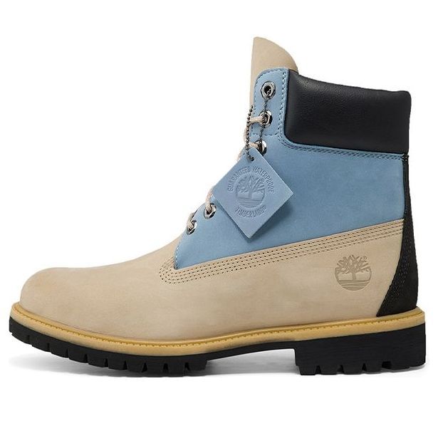 Timberland 6 Inch Premium Waterproof Boot 'Light Beige Blue' A2KDYW sold by KicksCrew