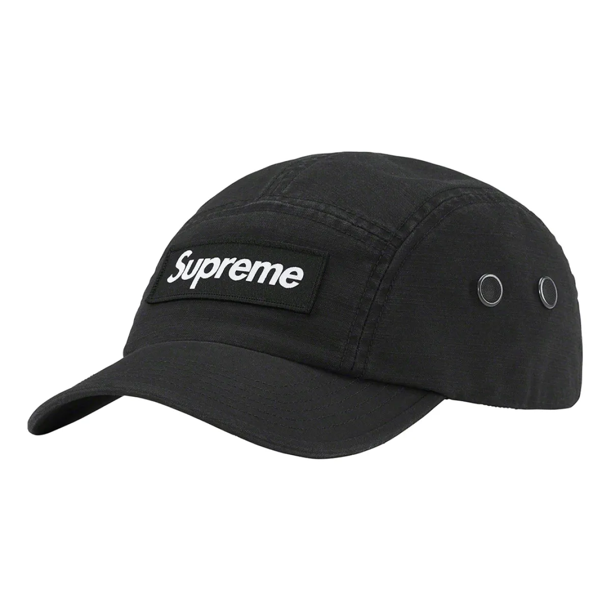 Buy Supreme Military Camp Cap 'Black Raindrop' - FW24H23