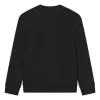 FILA Core Design Museum Denmark White Line Blue Pullover Sweater 'Black' F11M342211F-BK sold by KicksCrew