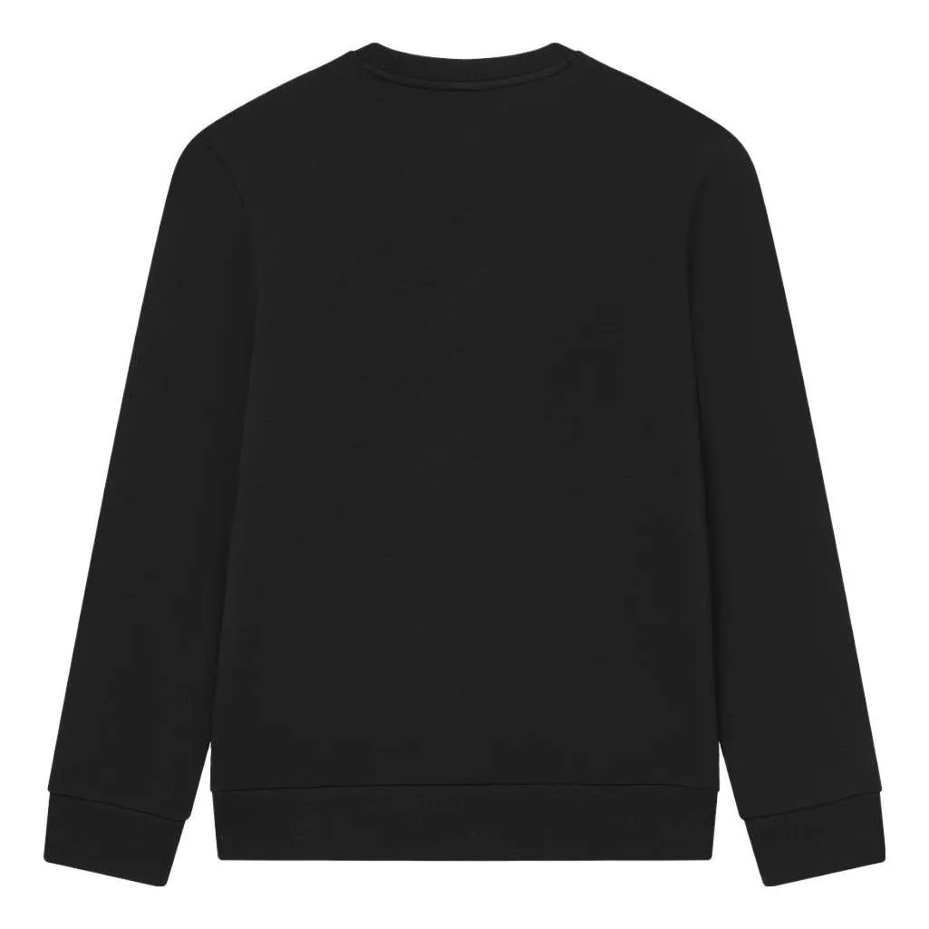 FILA Core Design Museum Denmark White Line Blue Pullover Sweater 'Black' F11M342211F-BK sold by KicksCrew product image thumbnail 2