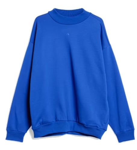 adidas Basketball Crew Sweatshirt 'Blue' IX1963 sold by KicksCrew