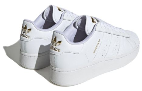 Adidas Originals Superstar XLG Shoes 'Cloud White Gold Metallic' ID4655 sold by KicksCrew