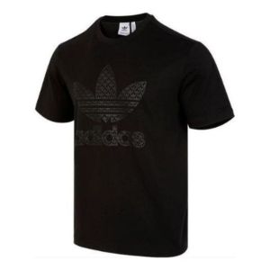 adidas originals Graphics Monogram T-shirt 'Black' II8159 sold by KicksCrew