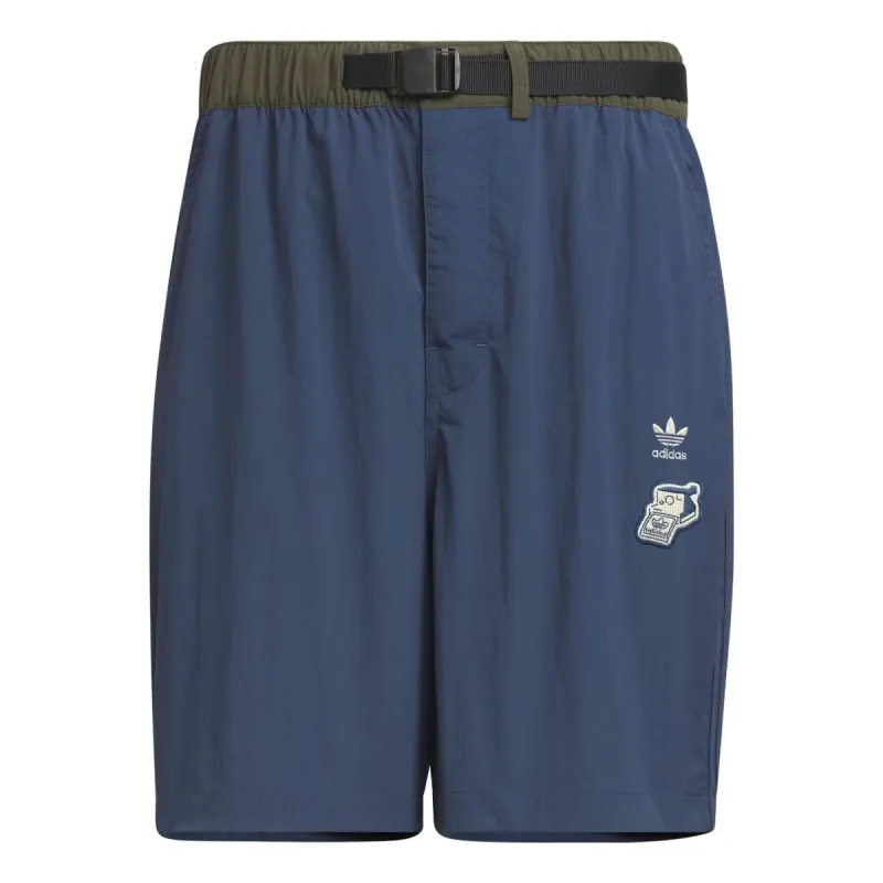 adidas Originals x Yu Nagaba V-Day Shorts 'Blue' IS0653 sold by KicksCrew