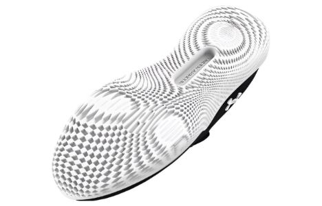 (WMNS) Under Armour Flow Dynamic 'Black White' 3026107-001 sold by KicksCrew