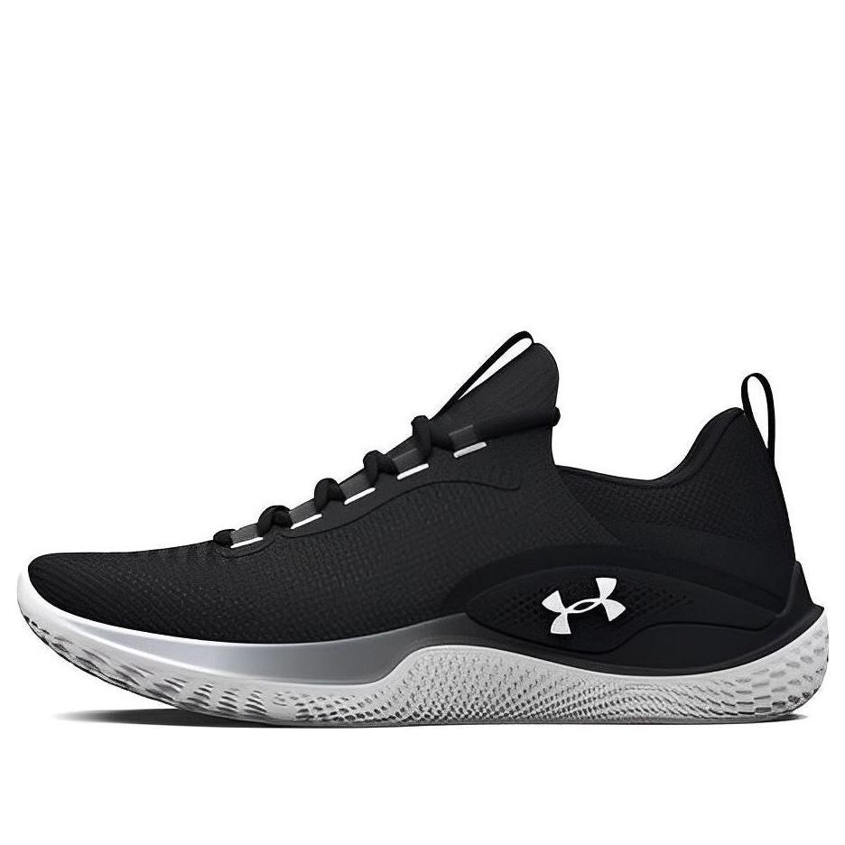 (WMNS) Under Armour Flow Dynamic 'Black White' 3026107-001 sold by KicksCrew