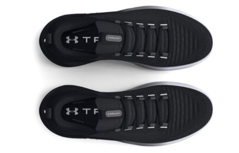(WMNS) Under Armour Flow Dynamic 'Black White' 3026107-001 sold by KicksCrew