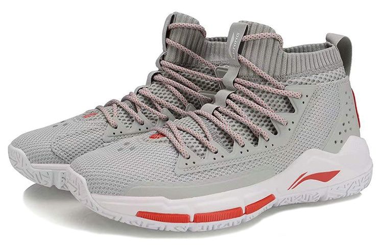 Li-Ning Wade Fission 5 Mid 'Grey Red' ABAP027-3 sold by KicksCrew product image thumbnail 3