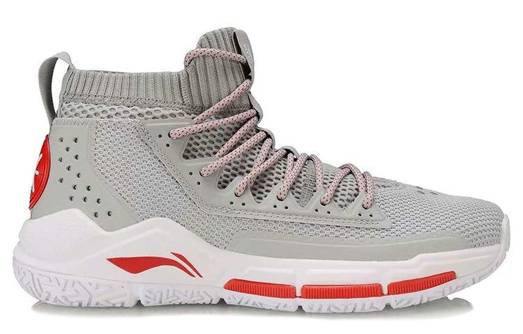 Li-Ning Wade Fission 5 Mid 'Grey Red' ABAP027-3 sold by KicksCrew product image thumbnail 2