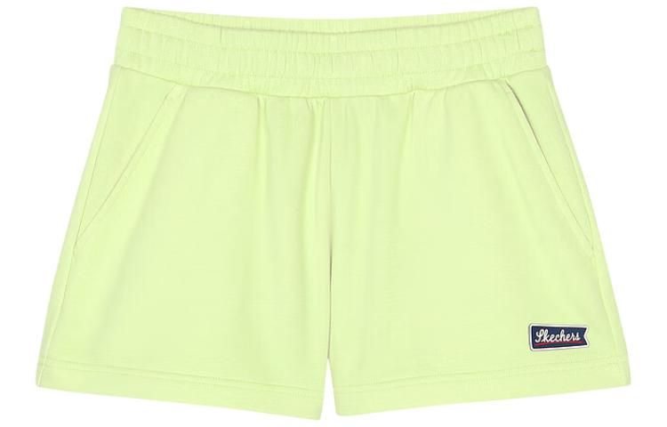 (WMNS) Skechers Logo Printed Short 'Grey Green' L122W108-004F sold by KicksCrew product image thumbnail 3
