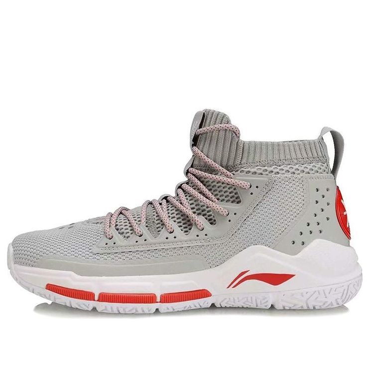 Li-Ning Wade Fission 5 Mid 'Grey Red' ABAP027-3 sold by KicksCrew