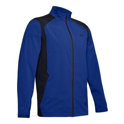 Under Armour Portrush Rain Logo Jacket 'Royal Blue' 1352108-400 sold by KicksCrew
