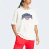 (WMNS) adidas Big Logo Graphic T-shirt 'White' IU2491 sold by KicksCrew