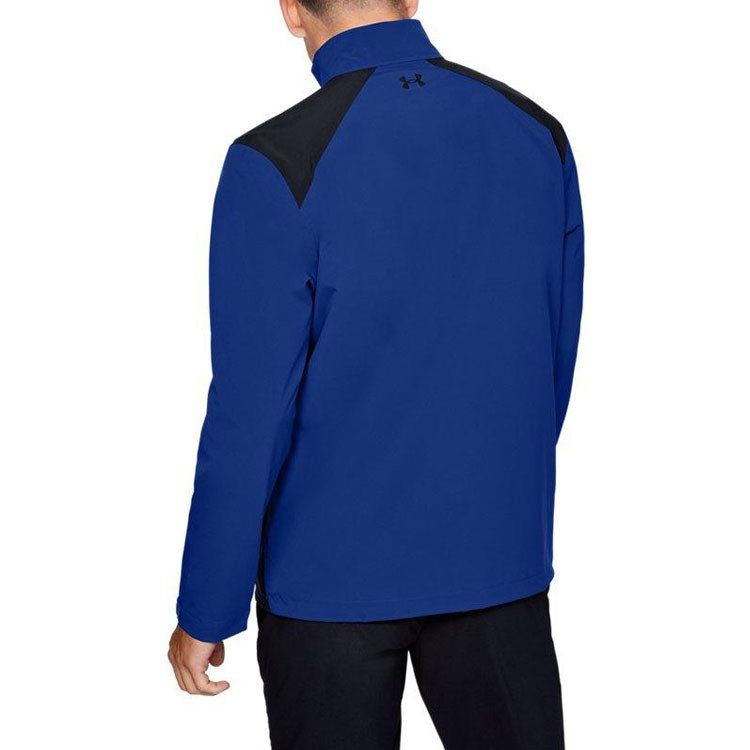 Under Armour Portrush Rain Logo Jacket 'Royal Blue' 1352108-400 sold by KicksCrew product image thumbnail 5