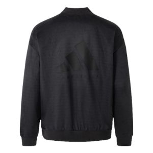 Adidas Basketball Sueded Crew Sweatshirt 'Carbon' IN7696 sold by KicksCrew
