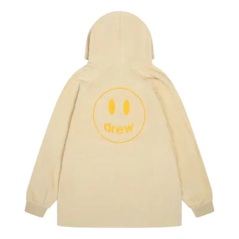 Drew House Corduroy Hoodie 'Biscotti' DR-SS22-200 sold by KicksCrew