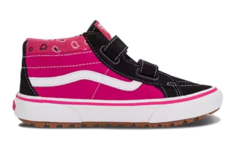 (GS) Vans Paisley Sk8-Mid Reissue 'Pink Black' VN0A5KROB9P sold by KicksCrew