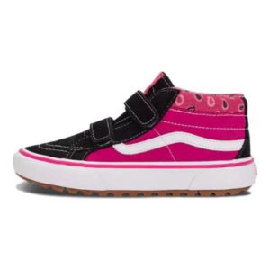 (GS) Vans Paisley Sk8-Mid Reissue 'Pink Black' VN0A5KROB9P sold by KicksCrew