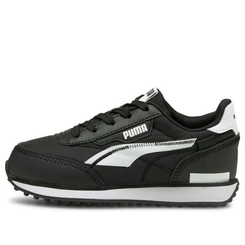 (PS) Puma Future Rider 'Black White' 382032-01 sold by KicksCrew