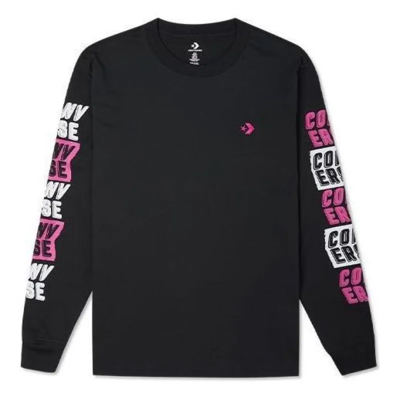 Converse Fold Out Long-Sleeve Tee 'Black' 10019933-A02 sold by KicksCrew