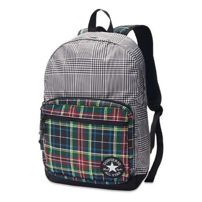 Converse Go 2 Patch Plaid Backpack 'Grey' 10019901-001 sold by KicksCrew