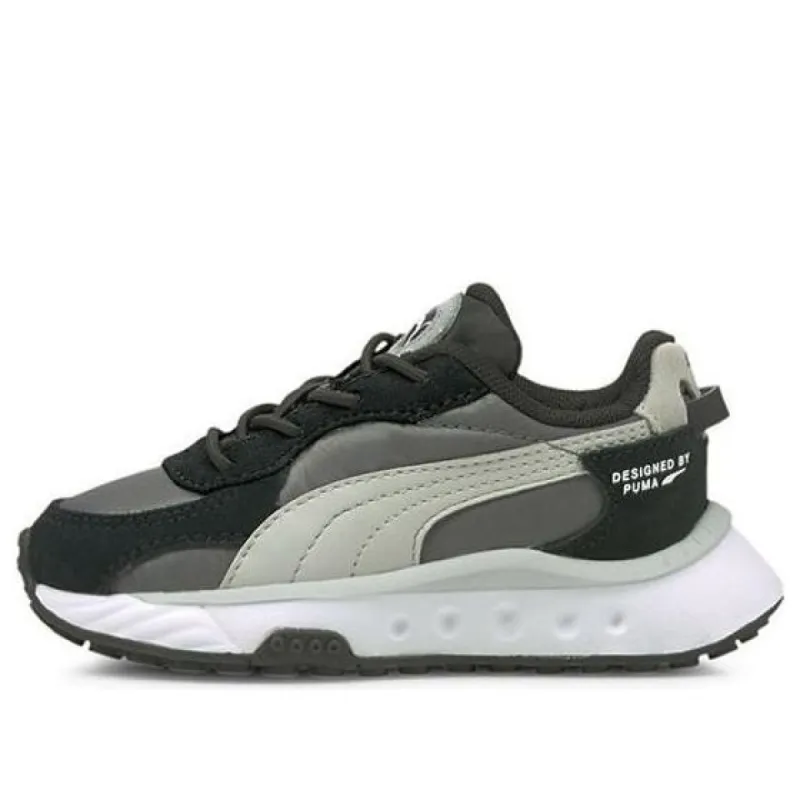 (GS) Puma Wild Rider Rollin 'Black Grey White' 382030-02 sold by KicksCrew