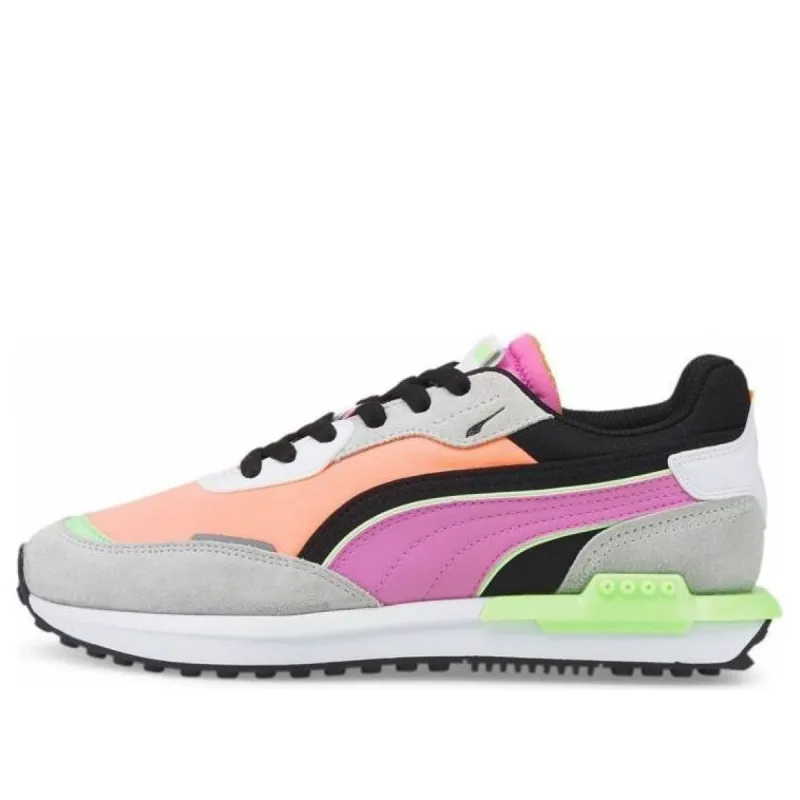 (WMNS) Puma City Rider 'Grey Violet Fizzy Melon' 382044-12 sold by KicksCrew