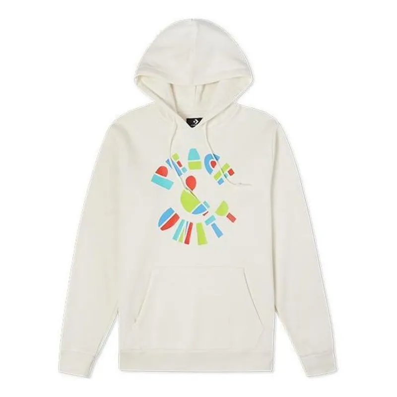 Converse Peace & Unity Recycled Pullover Hoodie 'Egret' 10022298-A02 sold by KicksCrew