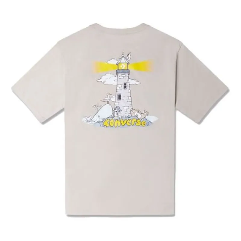 Converse Lighthouse T-shirt 'Beige' 10024760-A03 sold by KicksCrew