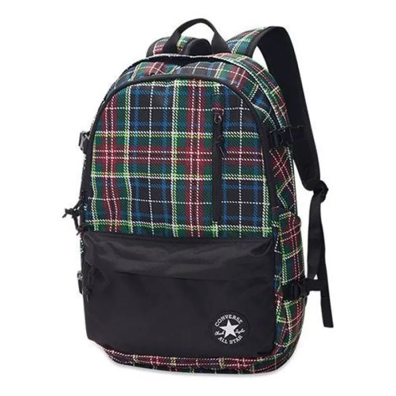 Converse Edge Backpack Plaid 'Black' 10019899-A02 sold by KicksCrew