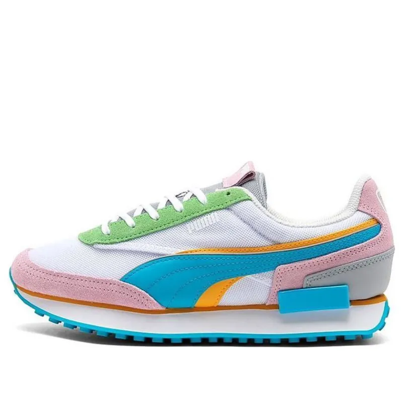 (WMNS) Puma Future Rider 'Double - White Pink Lady' 382281-01 sold by KicksCrew