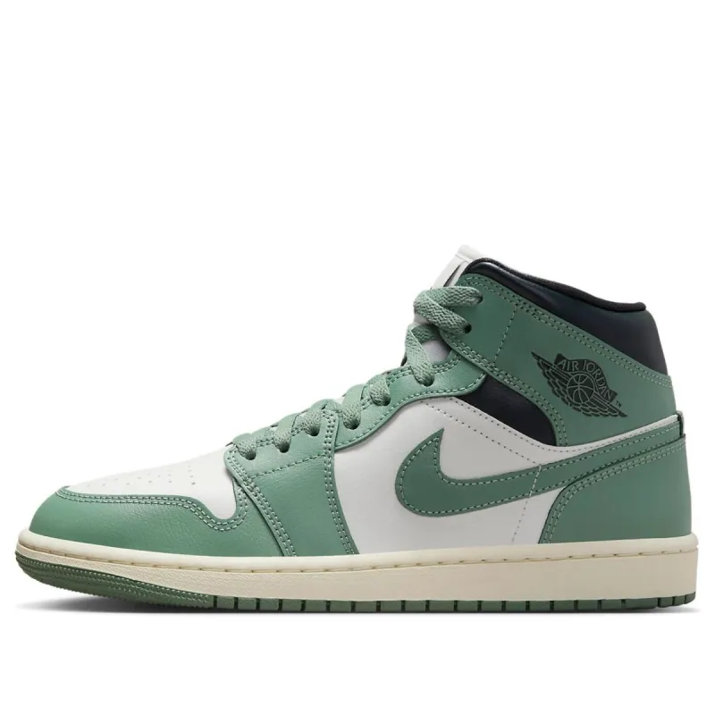 (WMNS) Air Jordan 1 Mid 'Jade Smoke' BQ6472-130 sold by KicksCrew