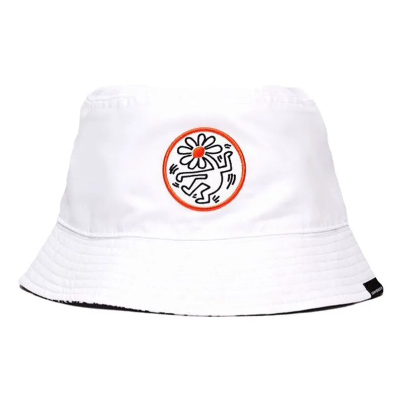 Converse x Keith Haring Reversible Bucket Hat 'White' 10022257-A01 sold by KicksCrew