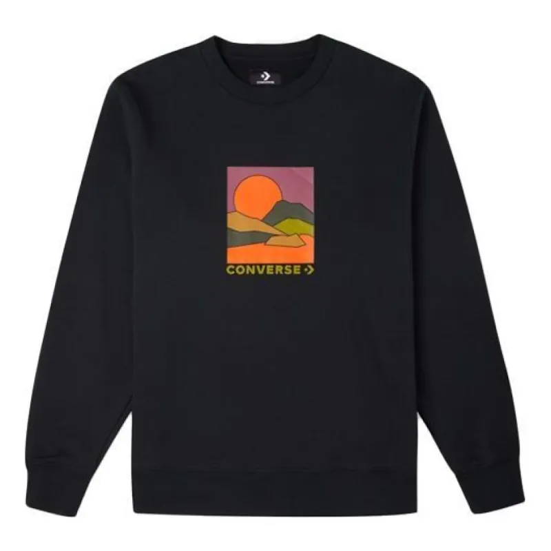 Converse Hybrid World Graphic T-Shirt 'Black' 10023440-A01 sold by KicksCrew