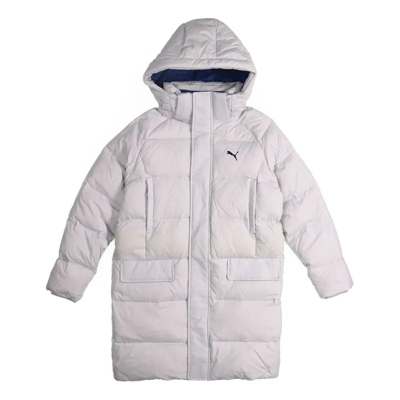Puma Long Cut Hoodie Coat 'Grey' 928652-02 sold by KicksCrew