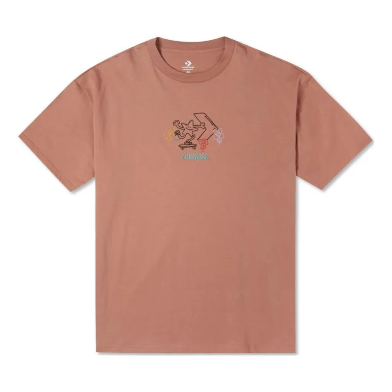 Converse Pushing Along T-Shirt 'Mineral Clay' 10023267-A04 sold by KicksCrew