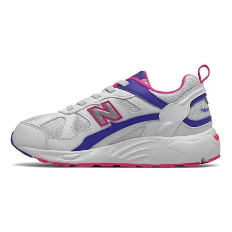 (GS) New Balance 878 Shoes 'White Blue Pink' PV878AA sold by KicksCrew