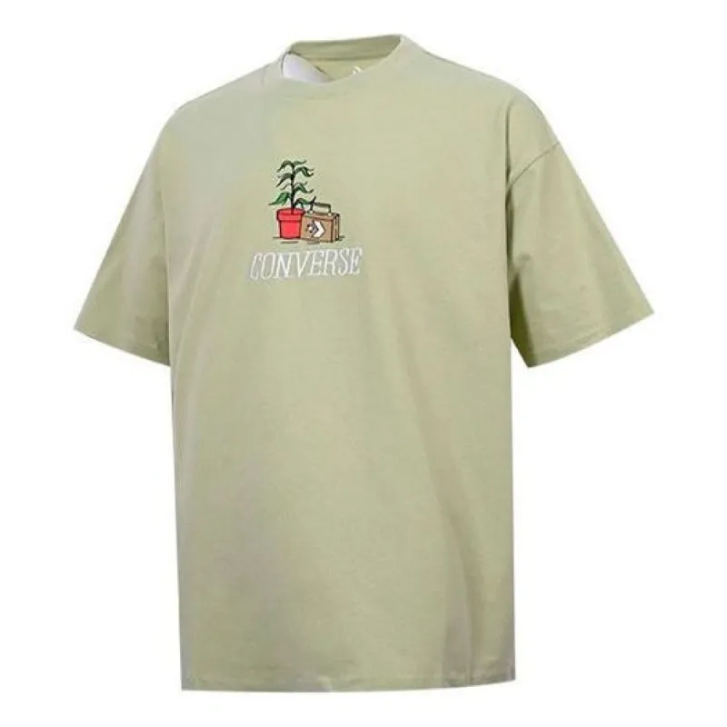 Converse Road Trip T-Shirt 'Olive Aura' 10023266-A03 sold by KicksCrew