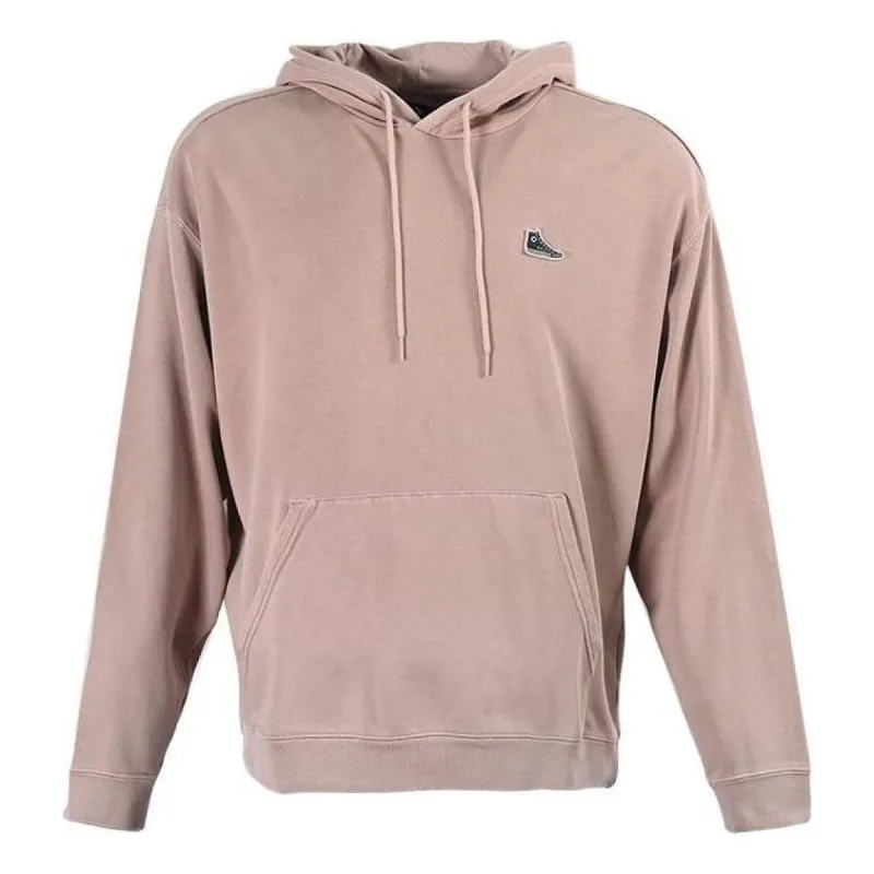Converse Go-To Chuck Taylor Sneaker Patch Loose Fit Hoodie 'Stone Mauve' 10024025-A03 sold by KicksCrew